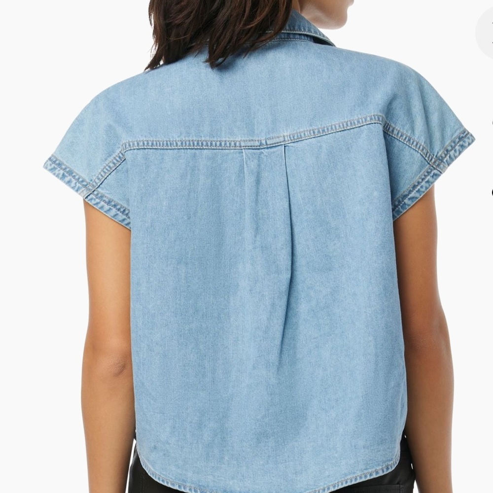 Hudson Jeans Denim Camp Shirt - Picture 6 of 7
